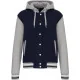 Blouson Teddy à capuche Unisexe Kariban