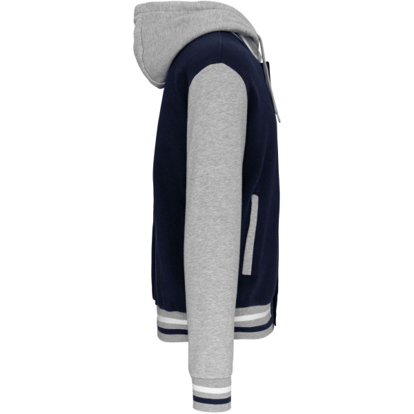 Blouson Teddy à capuche Unisexe Kariban