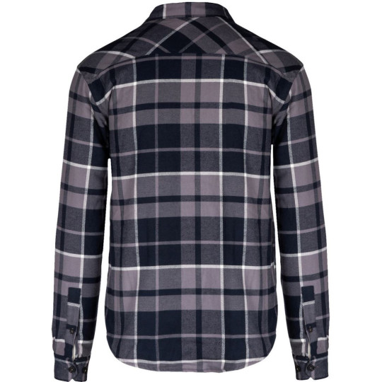 Surchemise à carreaux doublée sherpa homme Kariban