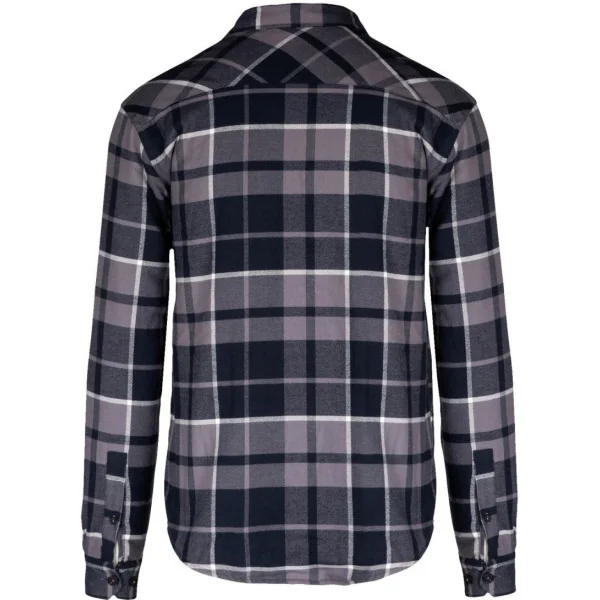 Surchemise à carreaux doublée sherpa homme Kariban