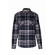 Surchemise à carreaux doublée sherpa homme Kariban
