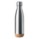 Gourde en acier inoxydable à double paroi avec base en liège 500ml