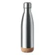 Gourde en acier inoxydable à double paroi avec base en liège 500ml