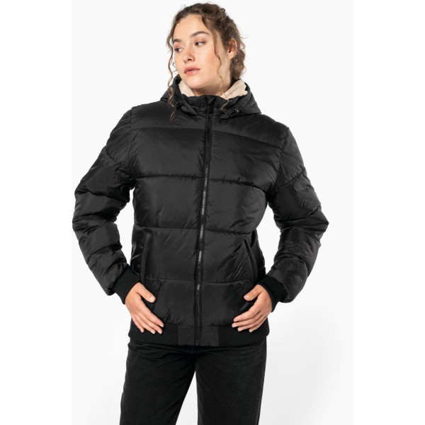 Veste unisexe ripstop recyclée à capuche Kariban