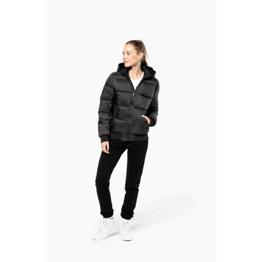 Veste unisexe ripstop recyclée à capuche Kariban