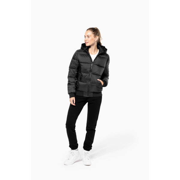 Veste unisexe ripstop recyclée à capuche Kariban