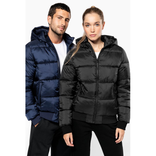 Veste unisexe ripstop recyclée à capuche Kariban