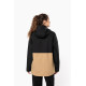 Parka 3-en-1 imperméable à capuche bicolore unisexe Kariban
