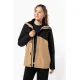 Parka 3-en-1 imperméable à capuche bicolore unisexe Kariban