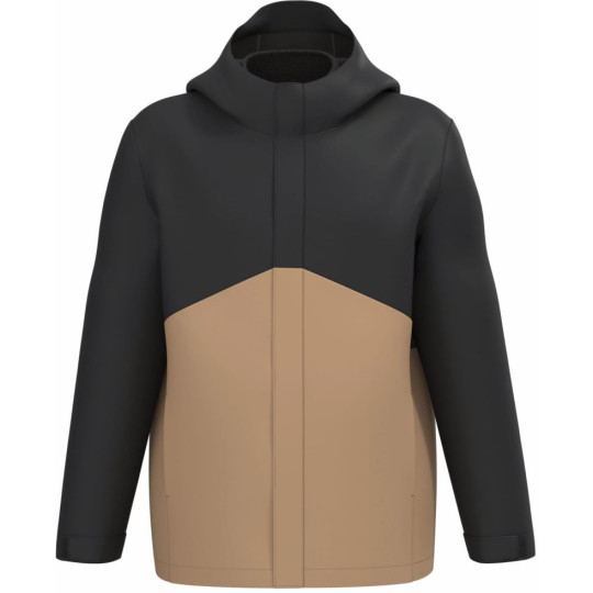 Parka 3-en-1 imperméable à capuche bicolore unisexe Kariban