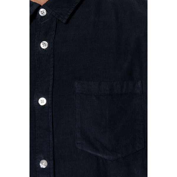 Chemise manches longues en velours homme Kariban