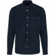 Chemise manches longues en velours homme Kariban