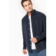 Chemise manches longues en velours homme Kariban