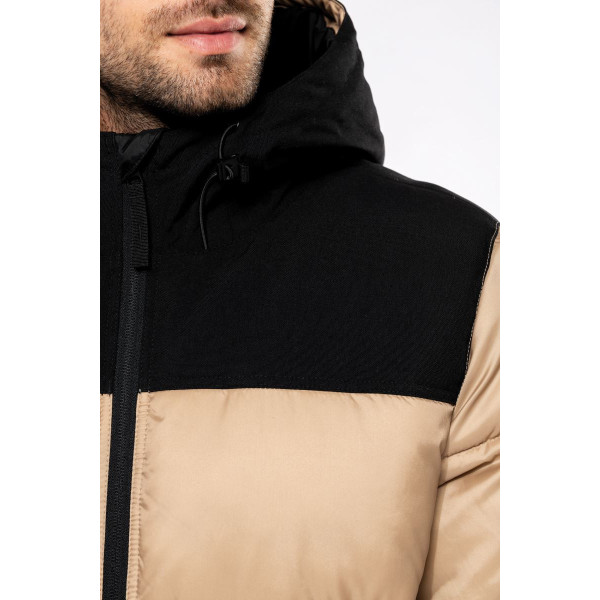 Parka matelassée à capuche bi-ton unisexe Kariban