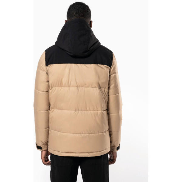 Parka matelassée à capuche bi-ton unisexe Kariban