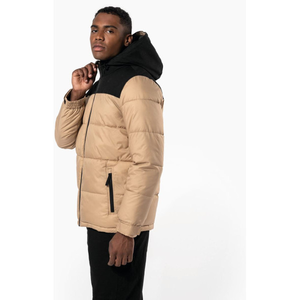 Parka matelassée à capuche bi-ton unisexe Kariban