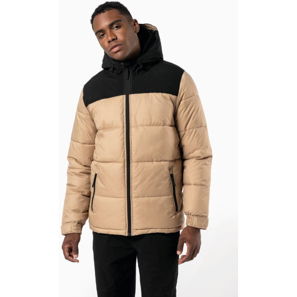 Parka matelassée à capuche bi-ton unisexe Kariban