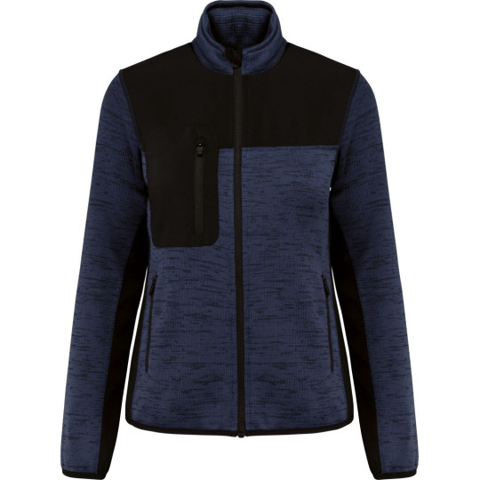 Veste recyclée en polytricot femme WK