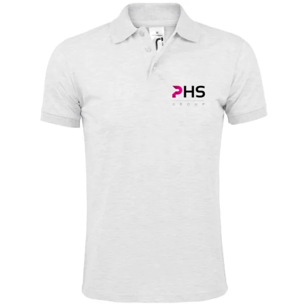 Polo Homme Gris PHS Group