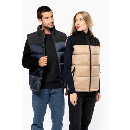 Bodywarmer matelassé bi-ton unisexe Kariban