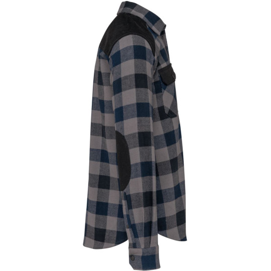 Chemise à carreaux avec poches homme WK