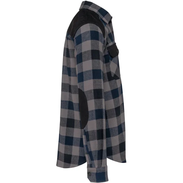Chemise à carreaux avec poches homme WK