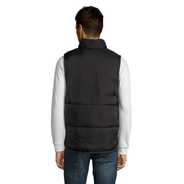 Bodywarmer matelass sans manche 100% polyamide WARM Homme Sol's