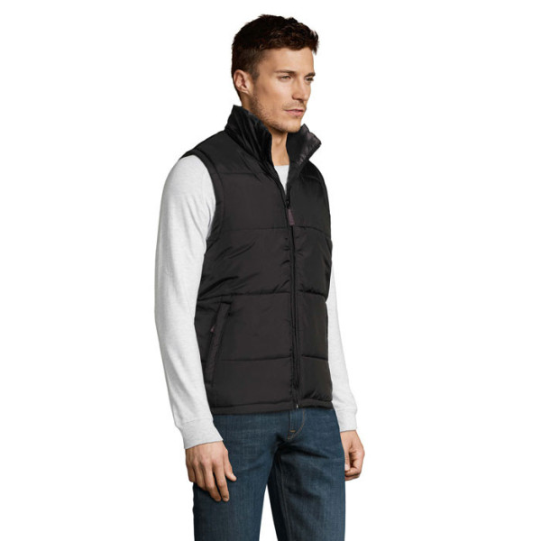Bodywarmer matelass sans manche 100% polyamide WARM Homme Sol's