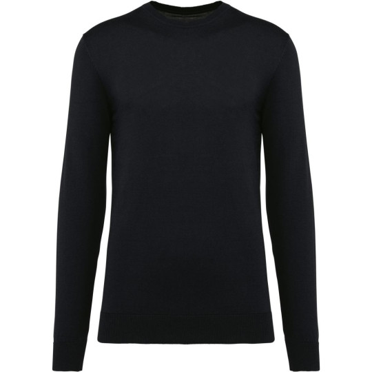 Pull Supima® col rond homme Premium