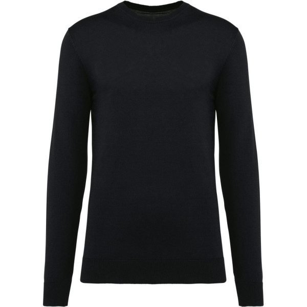 Pull Supima® col rond homme Premium