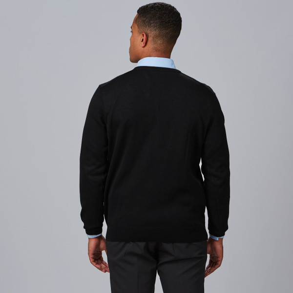 Pull Col V Homme