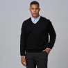 Pull Col V Homme