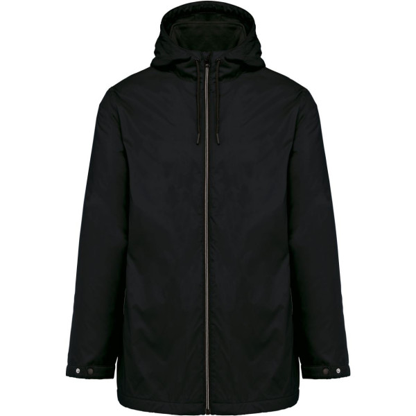Veste à capuche avec doublure en micropolaire unisexe Kariban