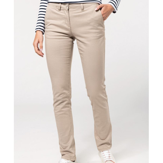 Pantalon chino femme Kariban