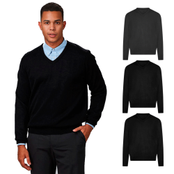 Pull Col V Homme