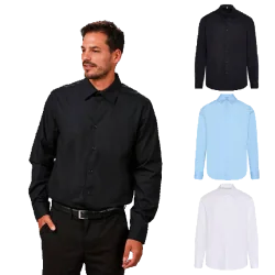 Chemise Slim Fit Élasthanne Red Line Homme