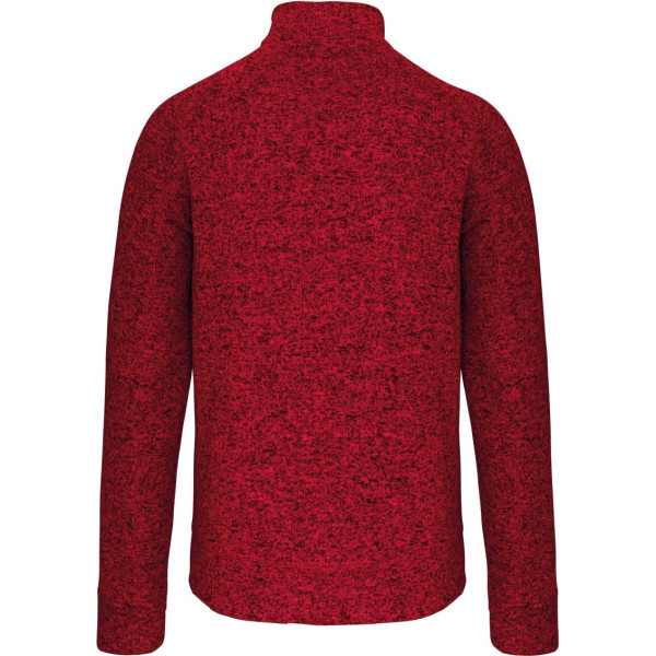 Veste zippée chinée homme Kariban