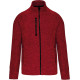 Veste zippée chinée homme Kariban