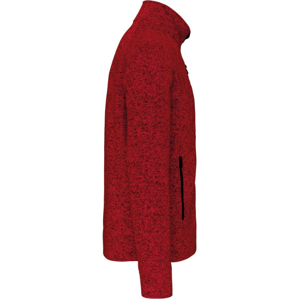 Veste zippée chinée homme Kariban