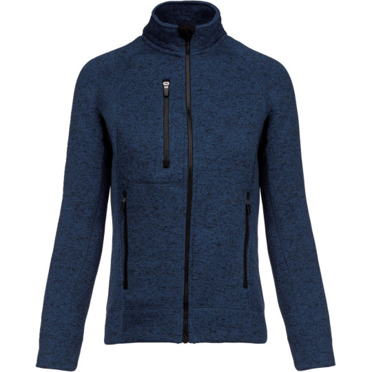Veste zippée chinée femme Kariban