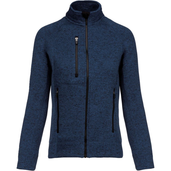Veste zippée chinée femme Kariban