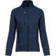 Veste zippée chinée femme Kariban