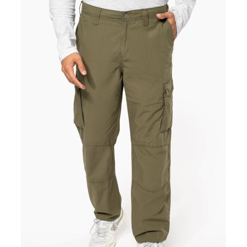 Pantalon léger multipoches homme Kariban