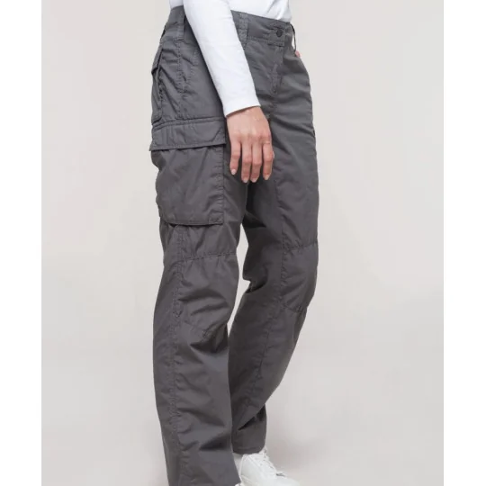 Pantalon léger multipoches femme Kariban