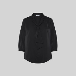 Blouse Col À Revers Noeud Flavia Femme