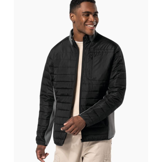 Veste bi-matière homme Kariban