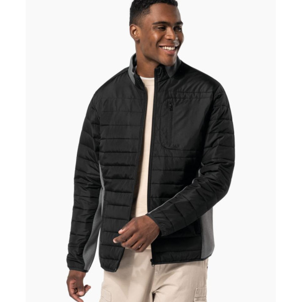 Veste bi-matière homme Kariban
