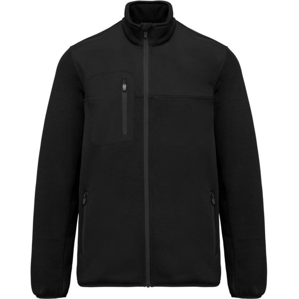 Veste recyclée en polytricot homme WK