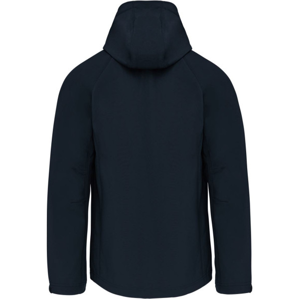 Veste softshell à capuche amovible homme Kariban