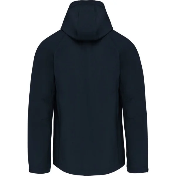 Veste softshell à capuche amovible homme Kariban